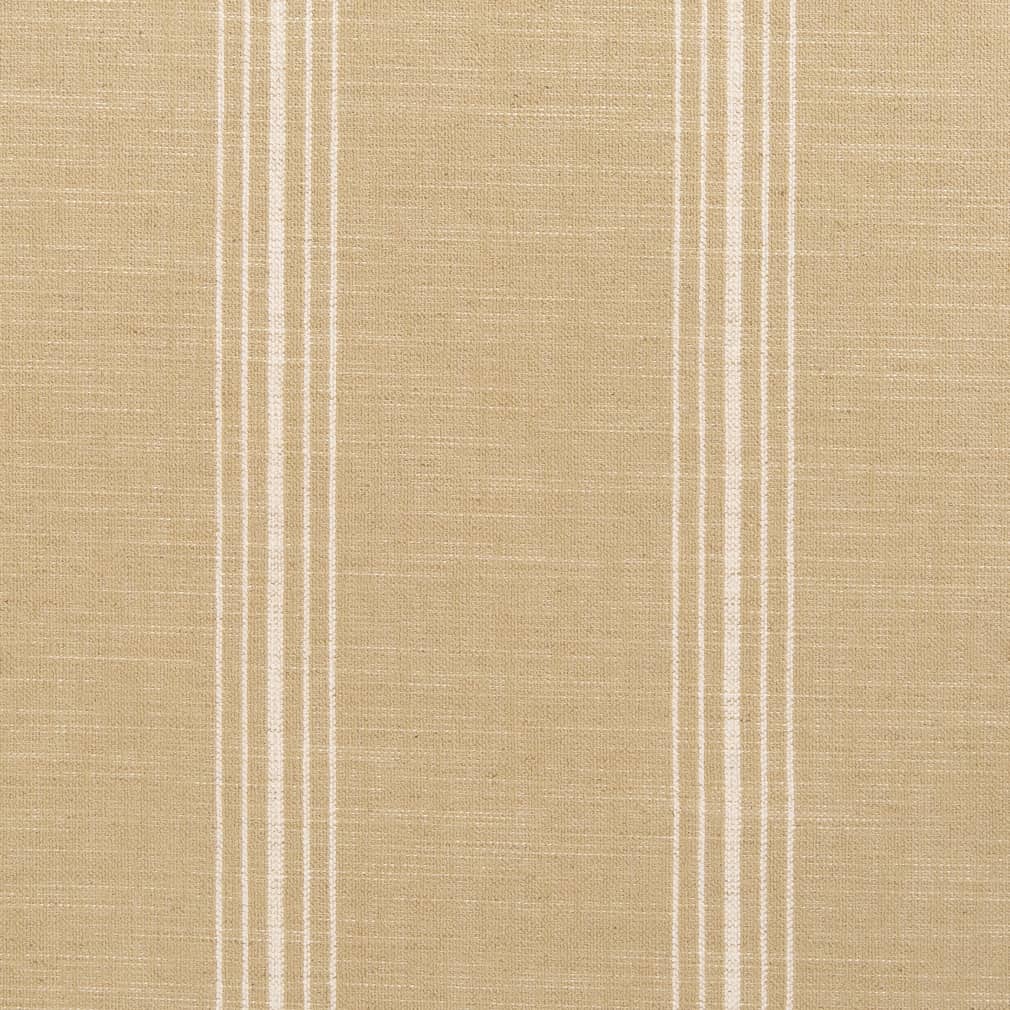 D2285 Stripe Newport Sand Beige & Taupe Charlotte Fabrics