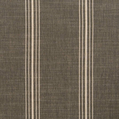 D2286 Stripe Newport Slate Grey & Silver Charlotte Fabrics