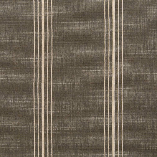 D2286 Stripe Newport Slate Grey & Silver Charlotte Fabrics