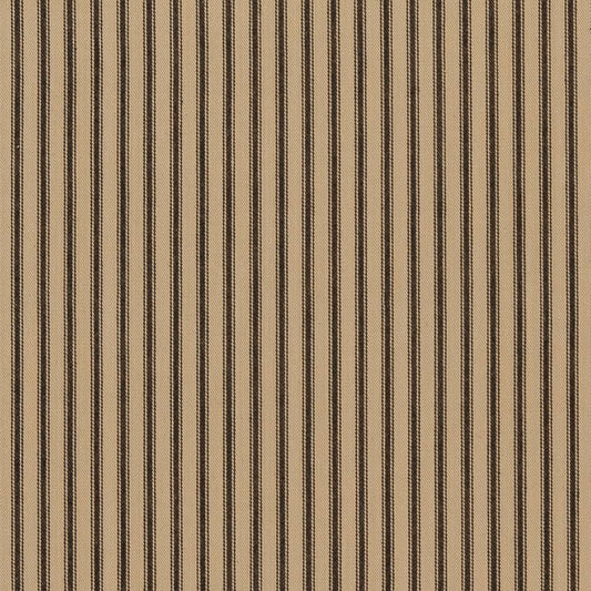 D2356 Small Scale,Stripe Antique Black Charlotte Fabrics