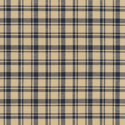 D2392 Plaid Ink Blue Charlotte Fabrics