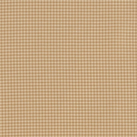 D2395 Plaid & Check,Small Scale Oat Beige & Taupe Charlotte Fabrics