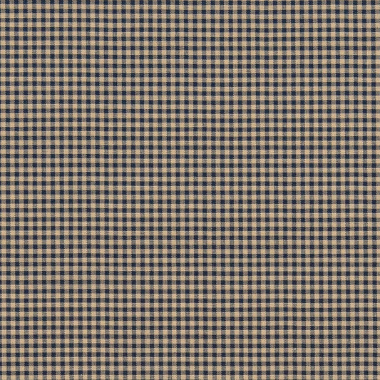 D2400 Check & Houndstooth,Small Scale Sapphire Blue Charlotte Fabrics