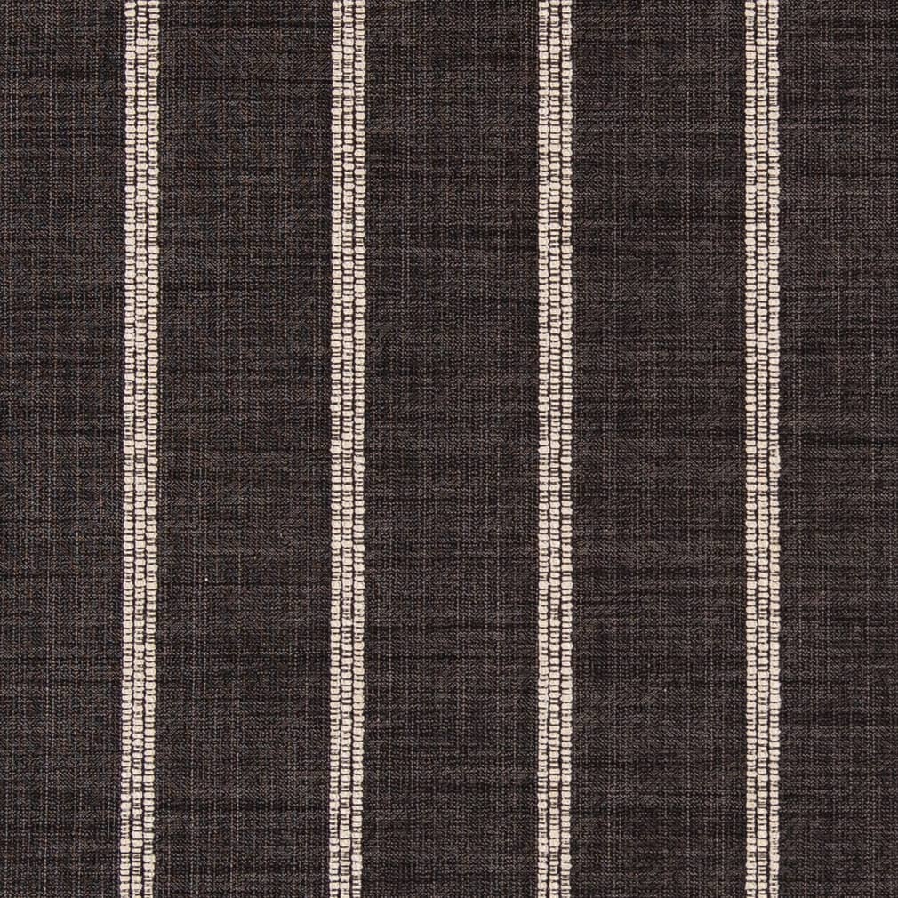 D2404 Stripe Shadow Black Charlotte Fabrics
