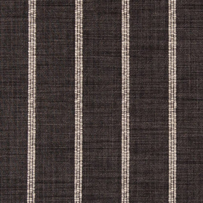 D2404 Stripe Shadow Black Charlotte Fabrics