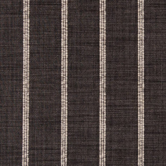 D2404 Stripe Shadow Black Charlotte Fabrics