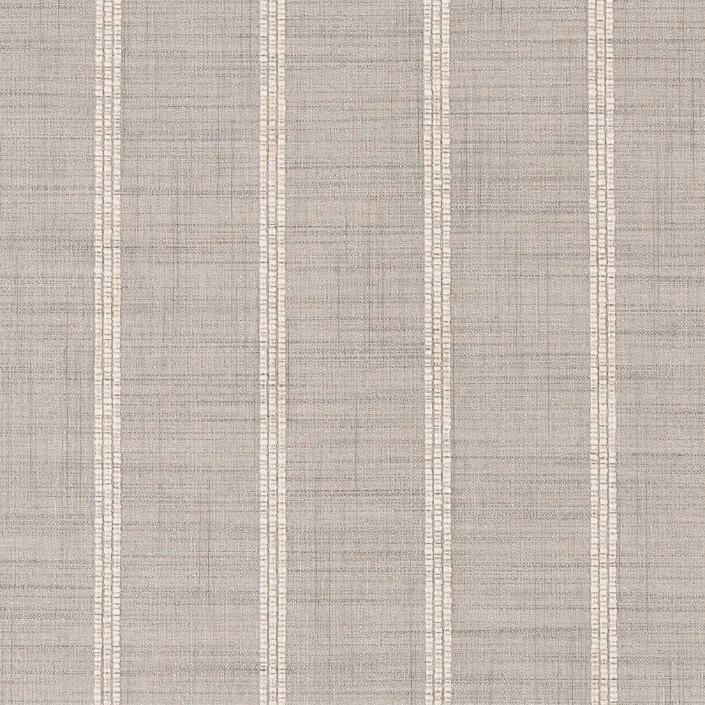 D2405 Stripe Fog Grey & Silver Charlotte Fabrics