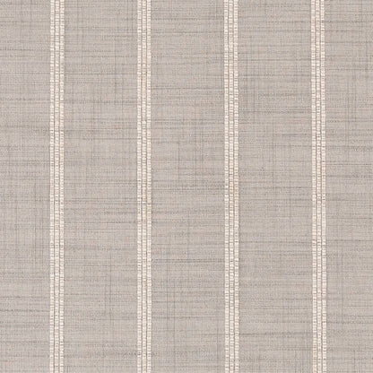 D2405 Stripe Fog Grey & Silver Charlotte Fabrics