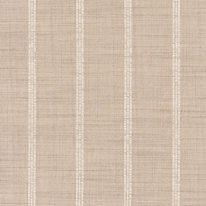 D2406 Stripe Natural Beige & Taupe Charlotte Fabrics