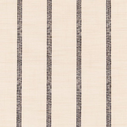 D2408 Stripe Oreo Black Charlotte Fabrics