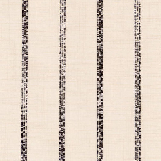 D2408 Stripe Oreo Black Charlotte Fabrics