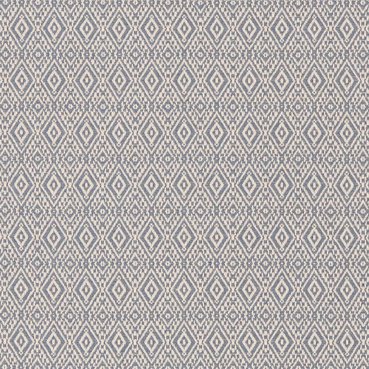 D2413 Abstract & Geometric,Diamonds,Small Scale Denim Blue Charlotte Fabrics