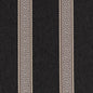 D2421 Greek Key,Stripe Iron Black Charlotte Fabrics