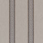 D2424 Greek Key,Stripe Graphite Black,Grey & Silver Charlotte Fabrics