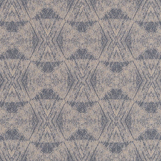 D2426 Abstract & Geometric,Global French Blue Blue Charlotte Fabrics