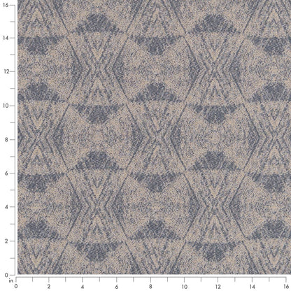 D2426 Abstract & Geometric,Global French Blue Blue Charlotte Fabrics