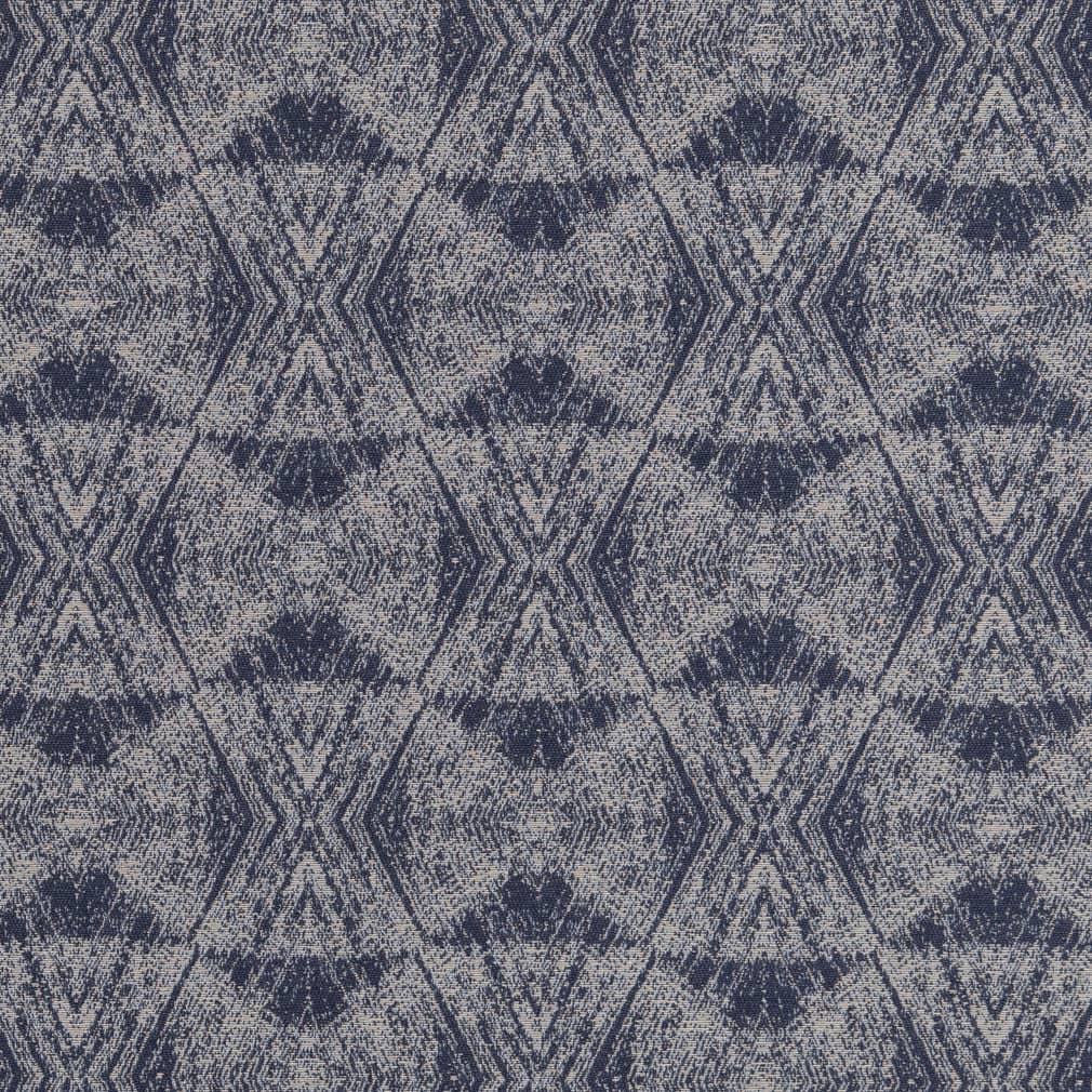 D2428 Abstract & Geometric,Global Oxford Blue Charlotte Fabrics