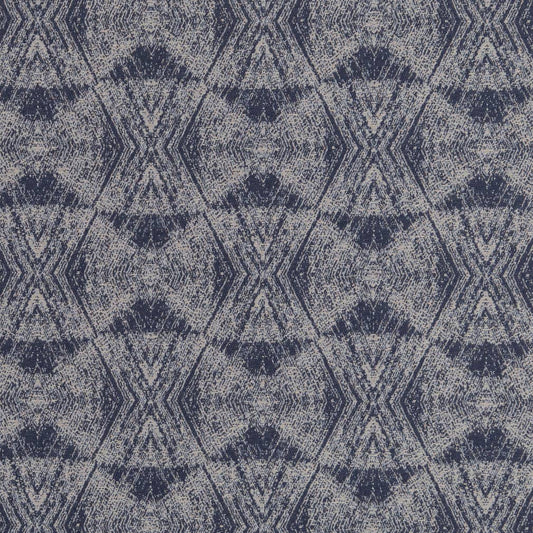 D2428 Abstract & Geometric,Global Oxford Blue Charlotte Fabrics