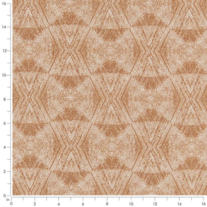 D2429 Abstract & Geometric,Global Cider Orange & Rust Charlotte Fabrics