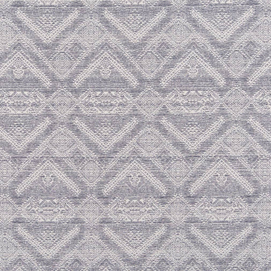 D2434 Abstract & Geometric,Global Wedgewood Blue Charlotte Fabrics