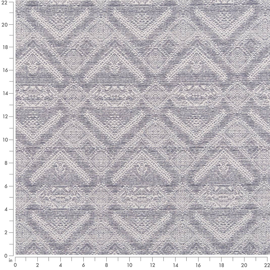 D2434 Abstract & Geometric,Global Wedgewood Blue Charlotte Fabrics