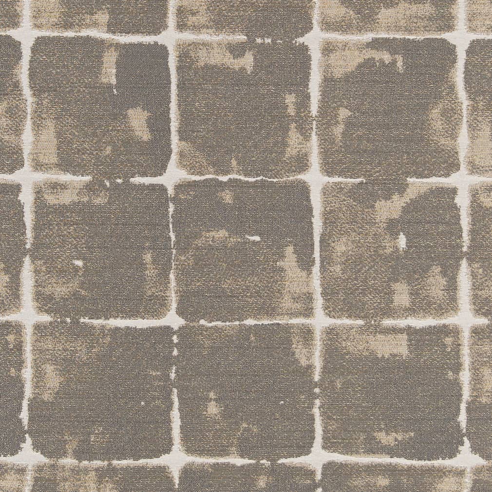 D2436 Abstract & Geometric Ash Grey & Silver Charlotte Fabrics