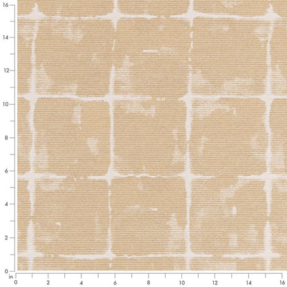 D2437 Abstract & Geometric Sand Dollar Beige & Taupe Charlotte Fabrics