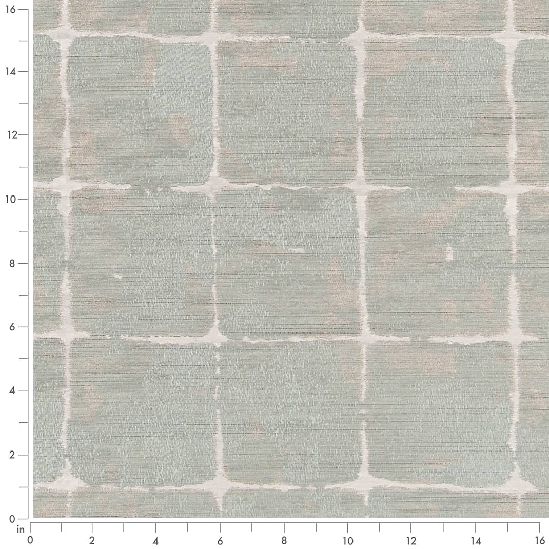 D2438 Abstract & Geometric Vapor Aqua & Teal Charlotte Fabrics