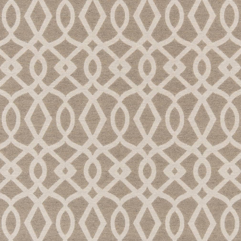 D2443 Abstract & Geometric Dove Grey & Silver Charlotte Fabrics