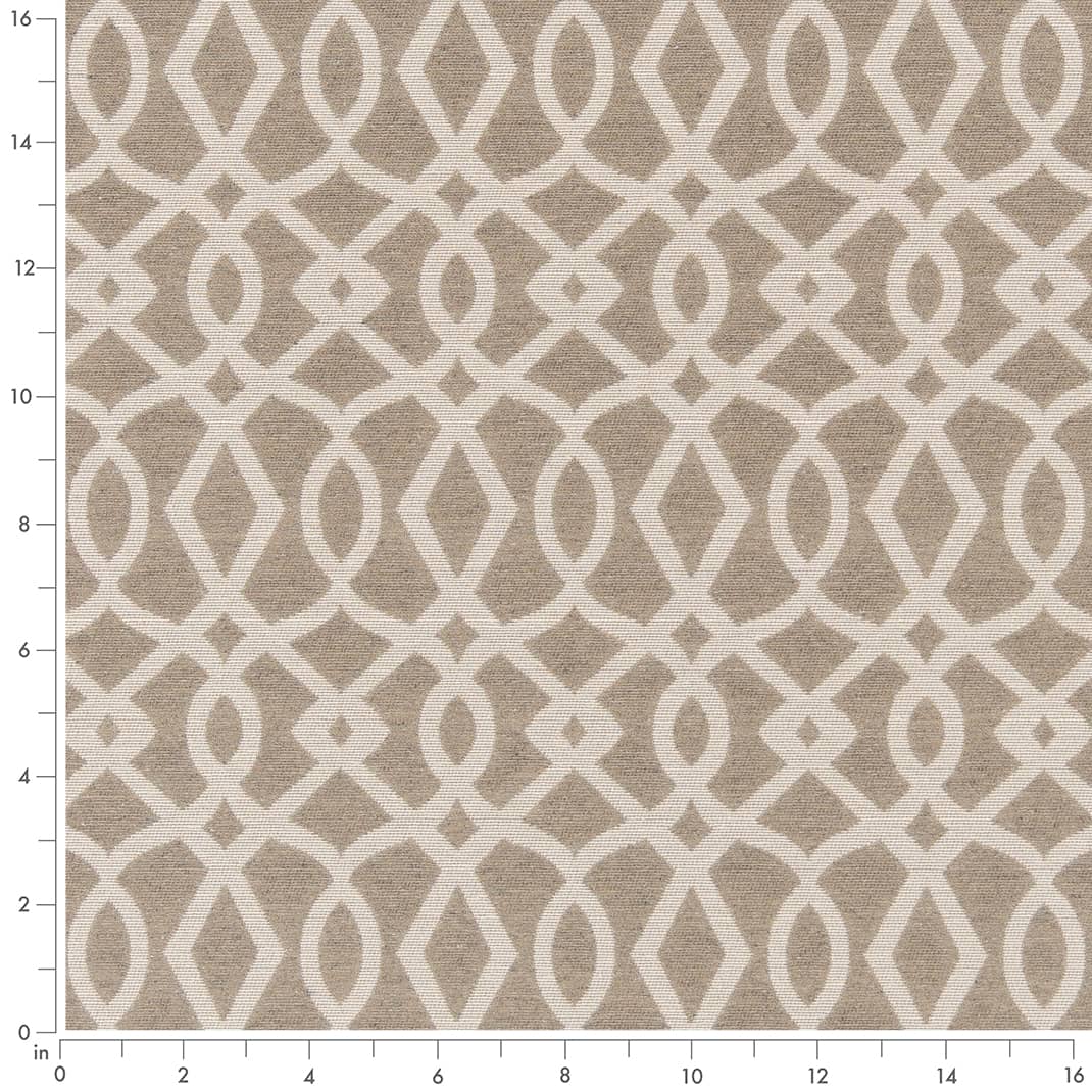 D2443 Abstract & Geometric Dove Grey & Silver Charlotte Fabrics
