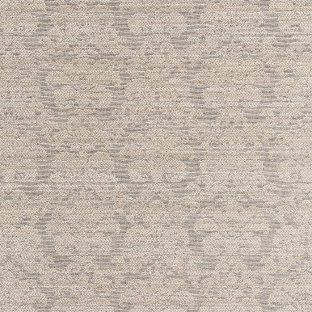 D2445 Damask Seagull Grey & Silver Charlotte Fabrics