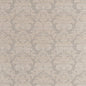 D2445 Damask Seagull Grey & Silver Charlotte Fabrics
