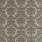 D2448 Damask Smoke Black,Grey & Silver Charlotte Fabrics