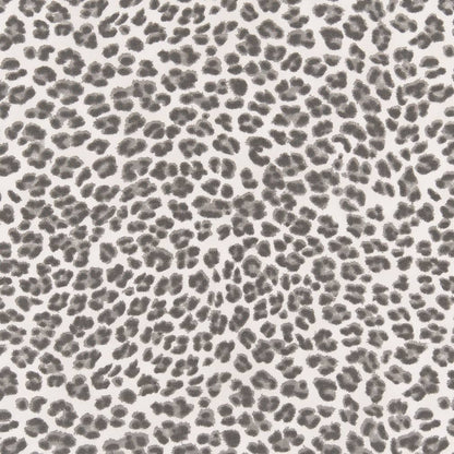 D2456 Animal Print Flint Grey & Silver Charlotte Fabrics