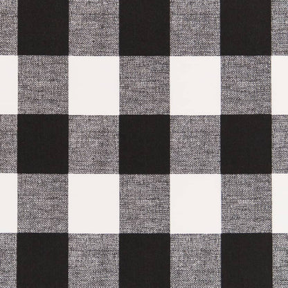 D2457 Check & Houndstooth,Plaid Black Black Charlotte Fabrics