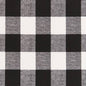 D2457 Check & Houndstooth,Plaid Black Black Charlotte Fabrics