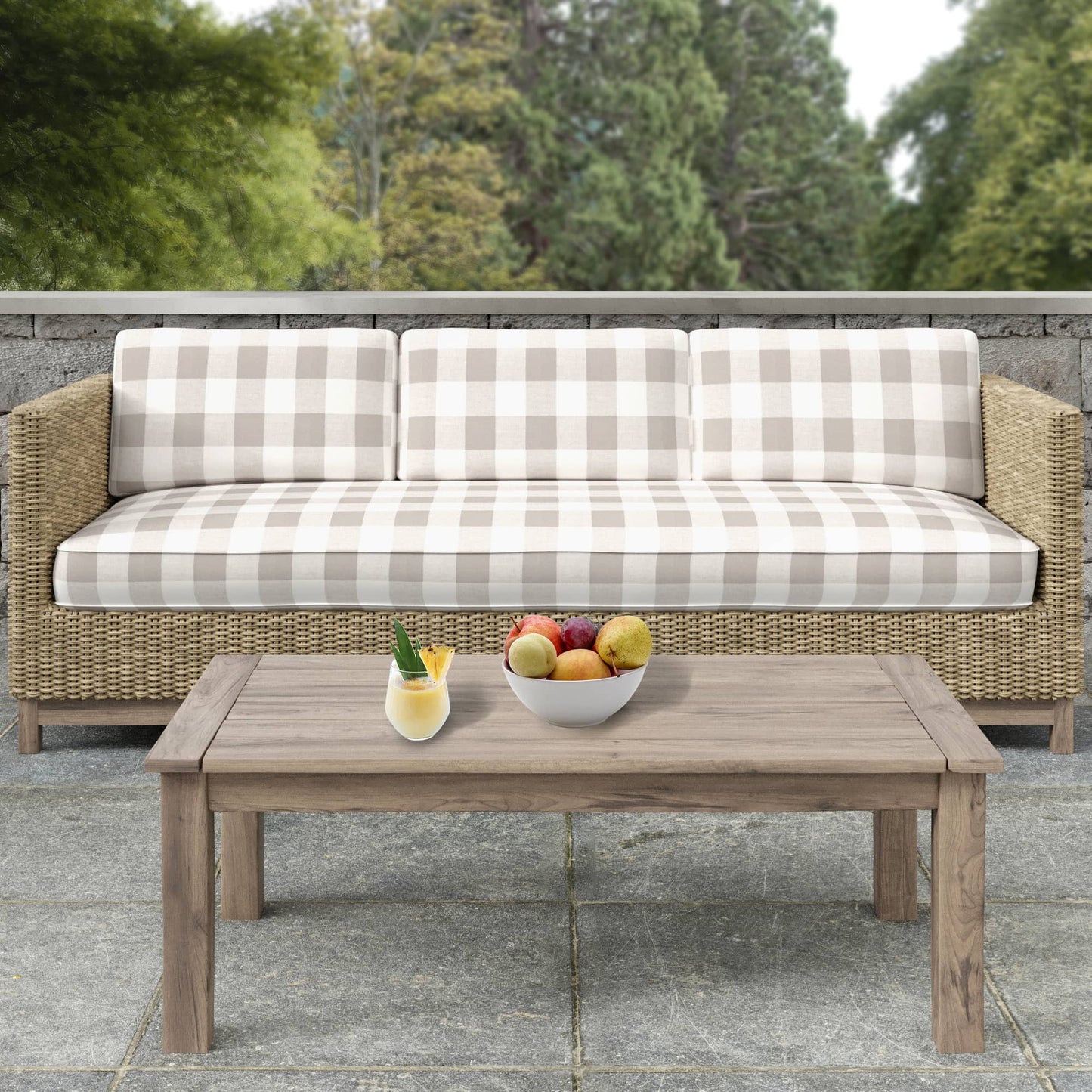 D2458 Check & Houndstooth,Plaid Seagull Grey & Silver Charlotte Fabrics