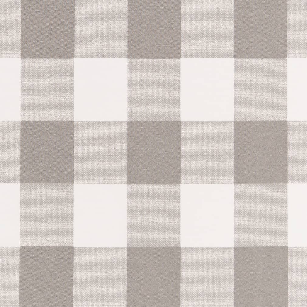 D2458 Check & Houndstooth,Plaid Seagull Grey & Silver Charlotte Fabrics