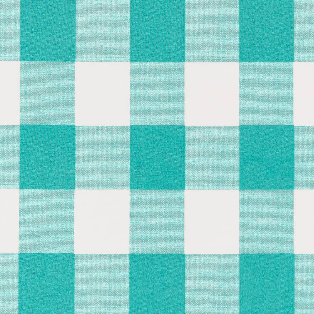 D2459 Check & Houndstooth,Plaid Turquoise Aqua & Teal Charlotte Fabrics