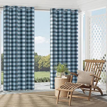 D2460 Check & Houndstooth,Plaid Ink Blue Charlotte Fabrics