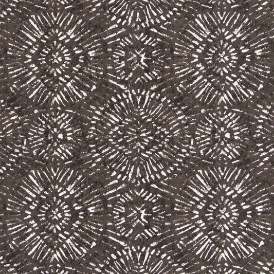 D2464 Abstract & Geometric Ash Grey & Silver Charlotte Fabrics