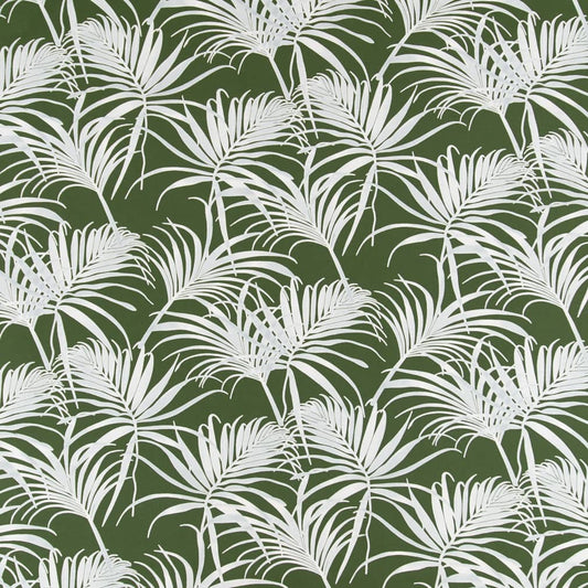 D2466 Leaves,Tropical & Botanical Fern Green Charlotte Fabrics