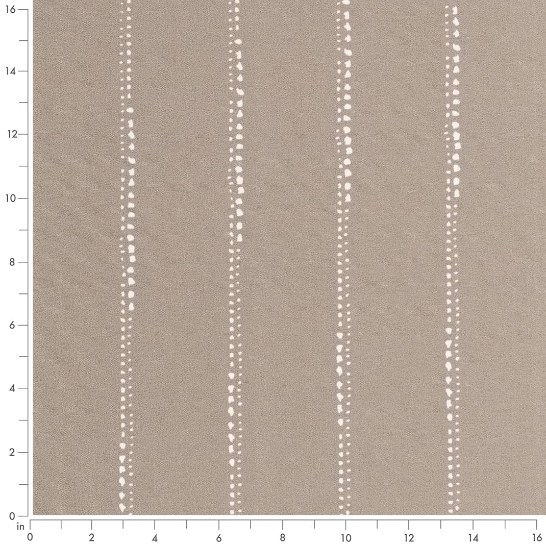 D2468 Stripe Taupe Beige & Taupe Charlotte Fabrics