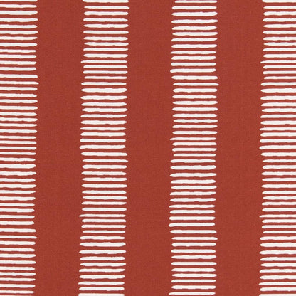 D2470 Stripe Cardinal Red & Burgundy Charlotte Fabrics