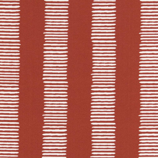 D2470 Stripe Cardinal Red & Burgundy Charlotte Fabrics