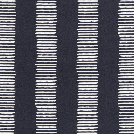 D2471 Stripe Coastal Blue Charlotte Fabrics
