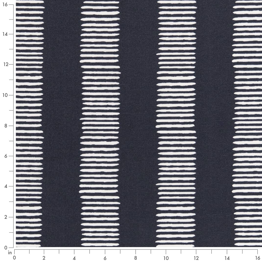 D2471 Stripe Coastal Blue Charlotte Fabrics