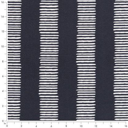 D2471 Stripe Coastal Blue Charlotte Fabrics