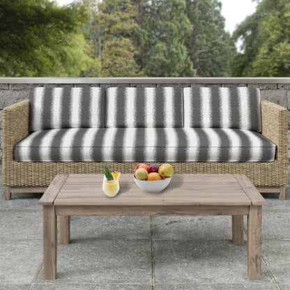 D2480 Abstract & Geometric,Stripe Granite Grey & Silver Charlotte Fabrics