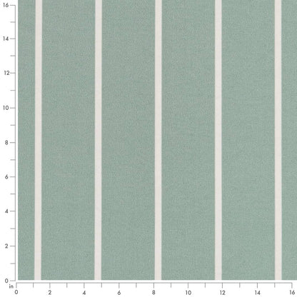 D2493 Stripe Spa Aqua & Teal Charlotte Fabrics